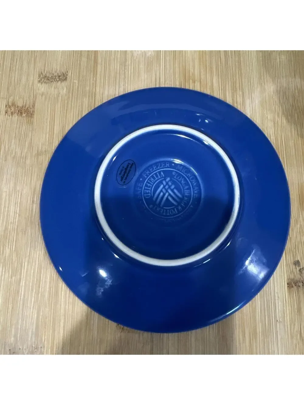 Longaberger Woven Traditions Pottery Cornflower Blue 7